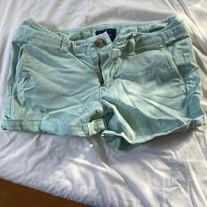 American eagle mint green shorts